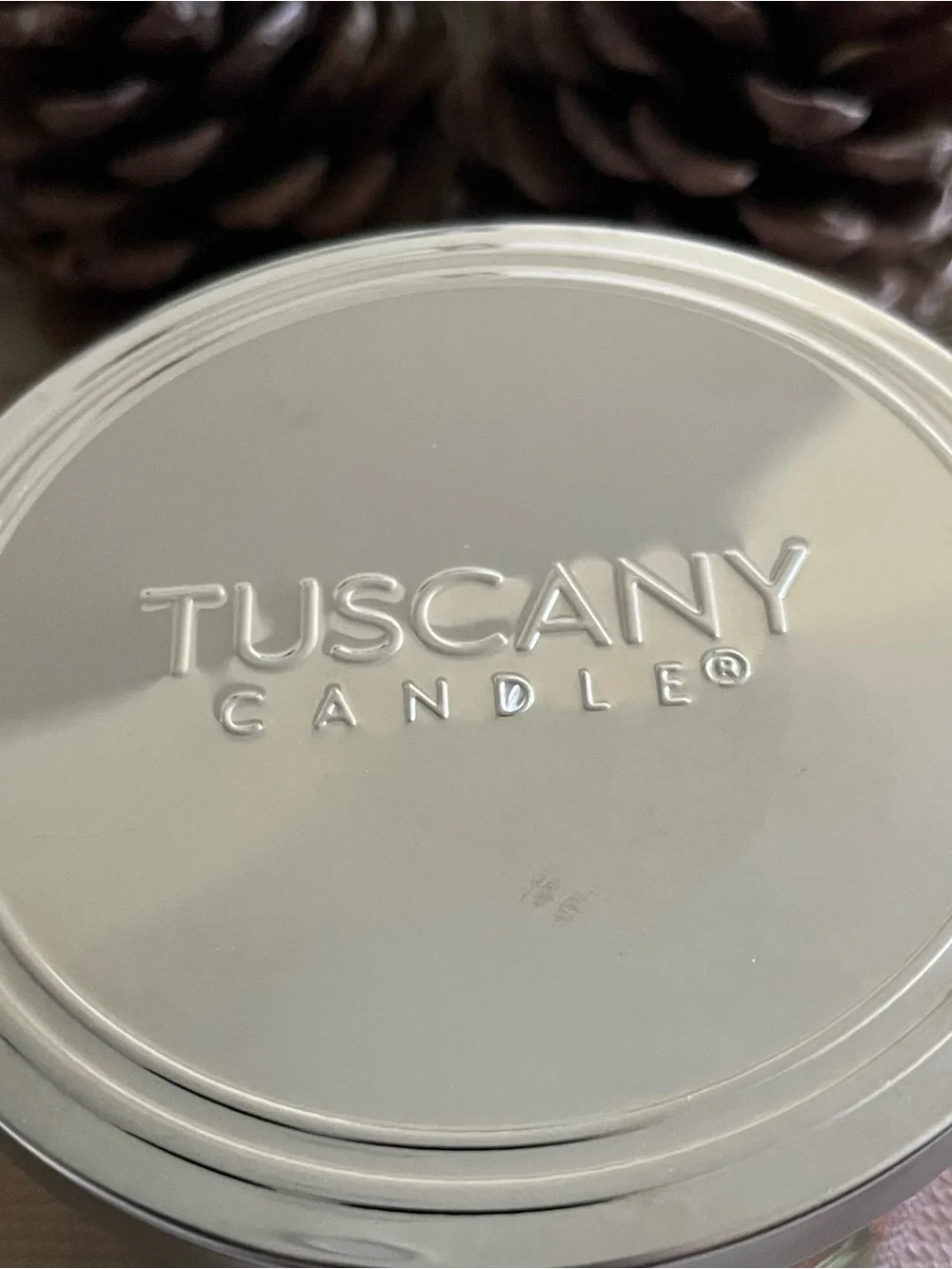 Tuscany Blue Sea 3-Wick Soy Blend Candle — Blue, Yellow, Green